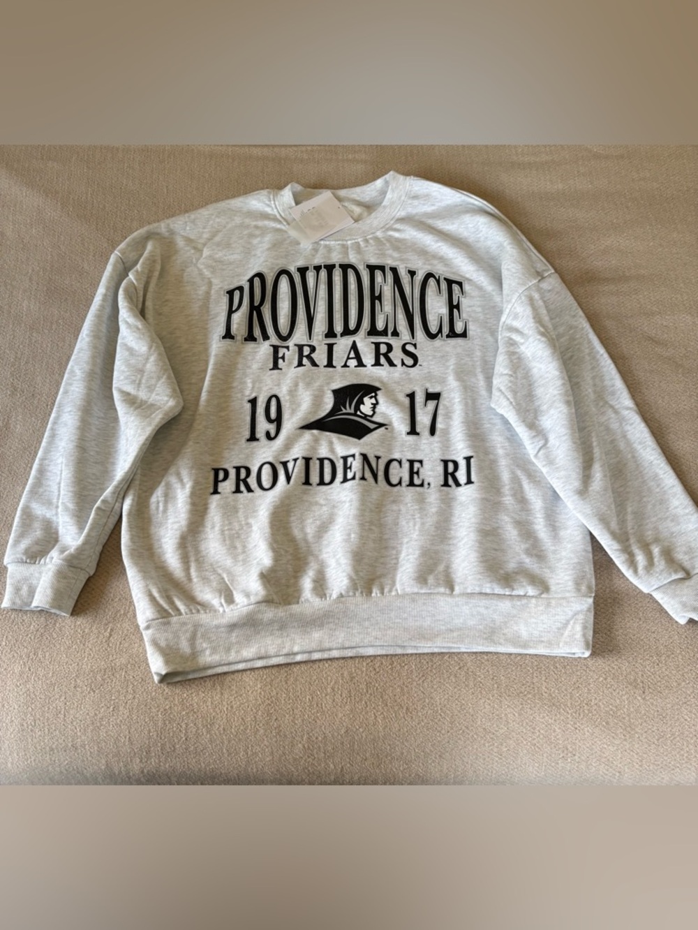 Game Day Couture: Providence Friars Gray Crewneck Large